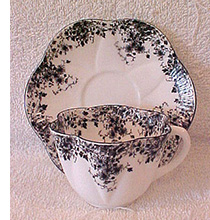 Shelley Dainty Black cup and saucer